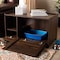 Baxton Studio Claire Walnut Brown Finished Cat Litter Box Cover House 166-10741 - alternate 2